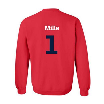 Liberty - NCAA Women's Basketball : Avery Mills - Sports Shersey Crewneck Sweatshirt