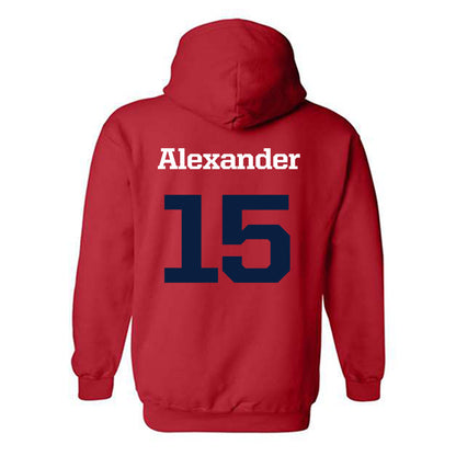 Liberty - NCAA Women's Basketball : Maleah Alexander - Sports Shersey Hooded Sweatshirt