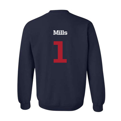 Liberty - NCAA Women's Basketball : Avery Mills - Sports Shersey Crewneck Sweatshirt