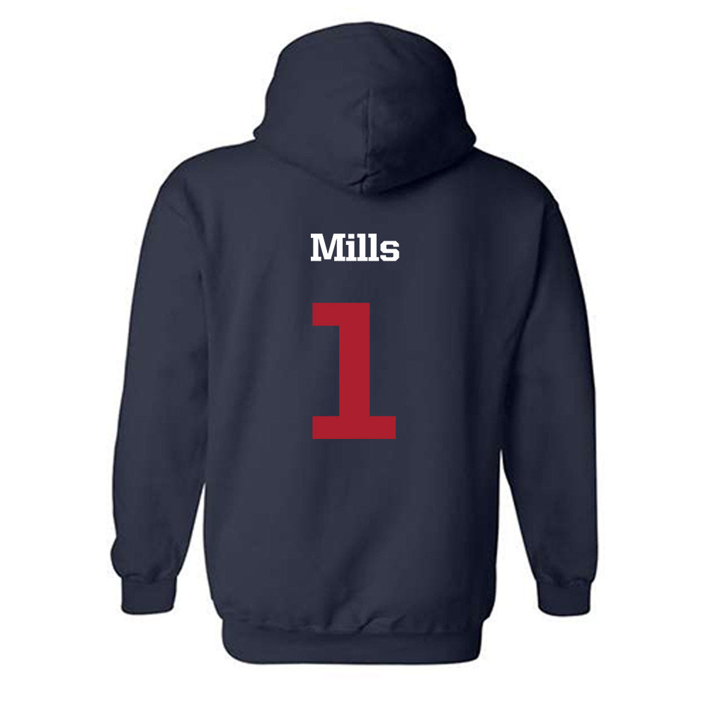 Liberty - NCAA Women's Basketball : Avery Mills - Sports Shersey Hooded Sweatshirt