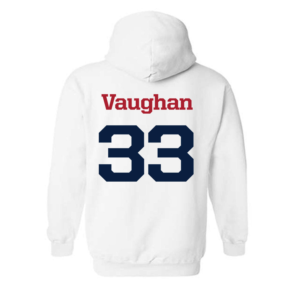 Liberty - NCAA Football : Aidan Vaughan - Hooded Sweatshirt Sports Shersey