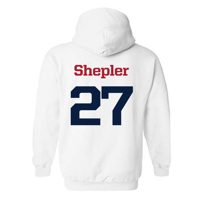 Liberty - NCAA Football : Clay Shepler - Generic Shersey Hooded Sweatshirt
