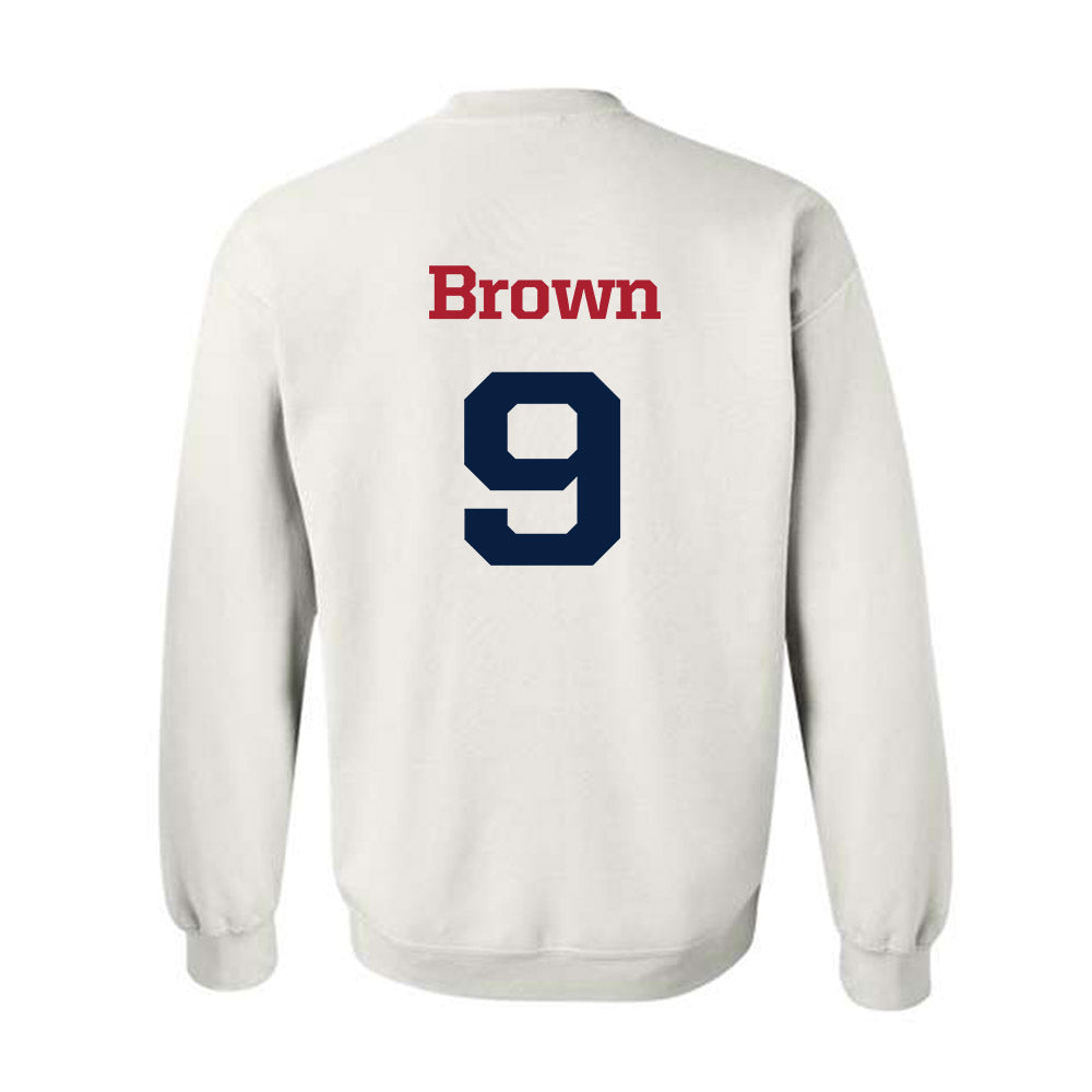 Liberty - NCAA Football : Jahmar Brown - Crewneck Sweatshirt Sports Shersey