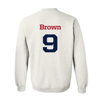 Liberty - NCAA Football : Jahmar Brown - Crewneck Sweatshirt Sports Shersey