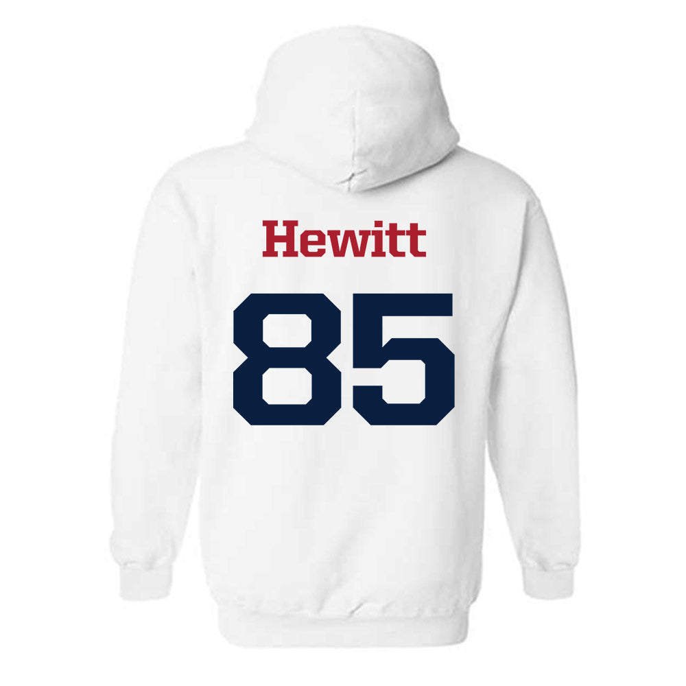 Liberty - NCAA Football : Connie Hewitt - Hooded Sweatshirt Sports Shersey