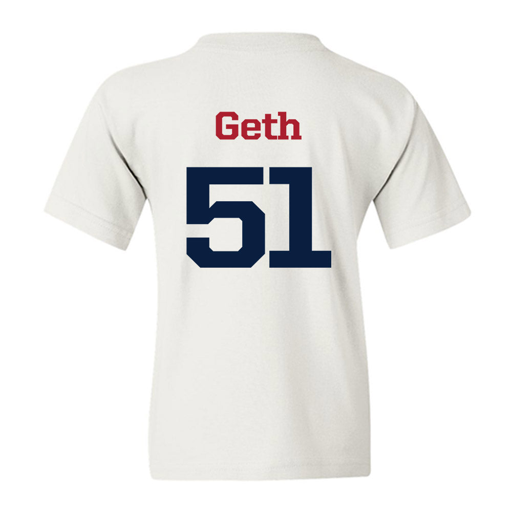 Liberty - NCAA Football : DJ Geth - Generic Shersey Youth T-Shirt-1