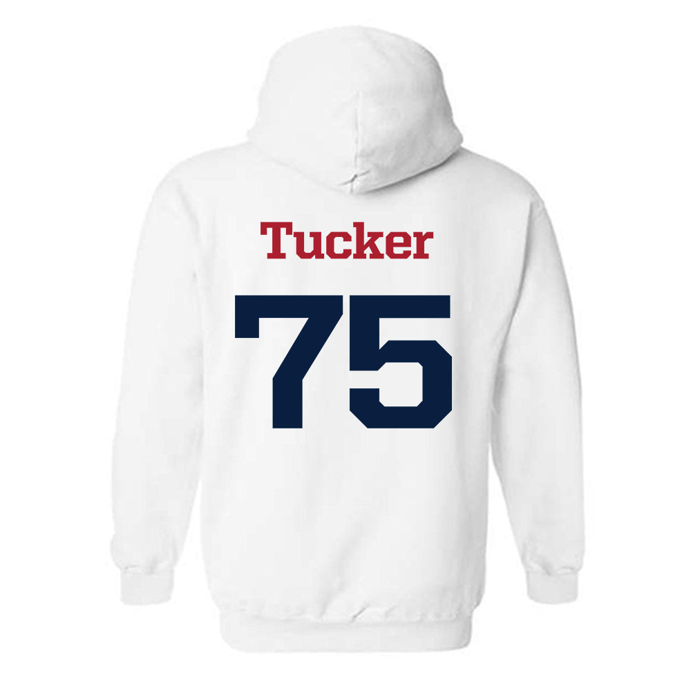 Liberty - NCAA Football : Jack Tucker - Generic Shersey Hooded Sweatshirt