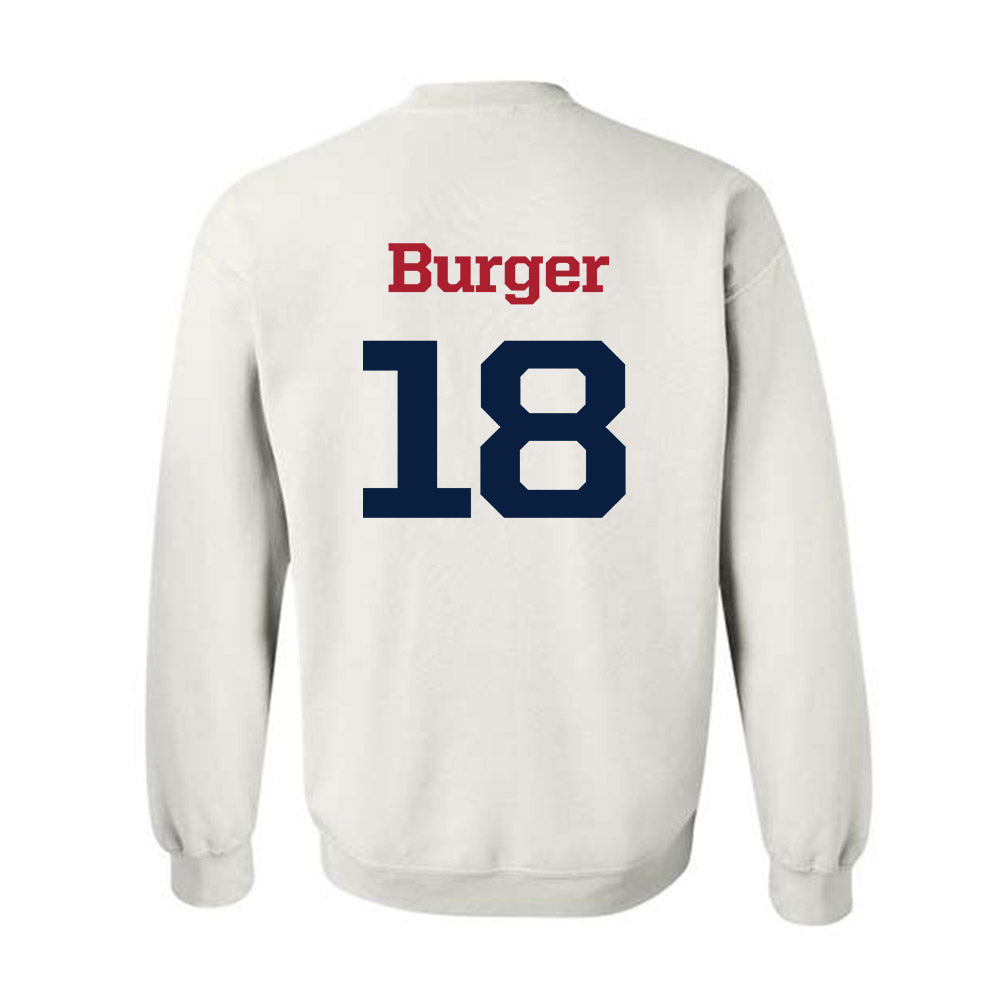 Liberty - NCAA Football : Ryan Burger - Crewneck Sweatshirt Sports Shersey