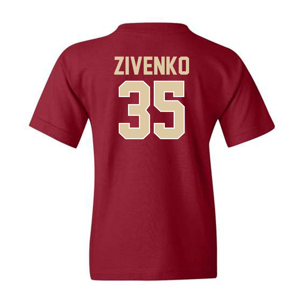 Boston College - NCAA Football : Ivan Zivenko - Youth T-Shirt