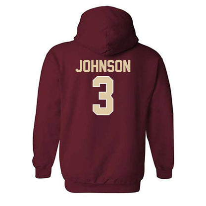 Boston College - NCAA Football : Khari Johnson - Hooded Sweatshirt