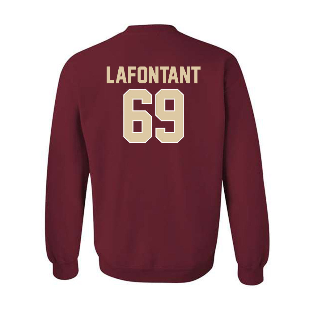 Boston College - NCAA Football : Jadon Lafontant - Crewneck Sweatshirt