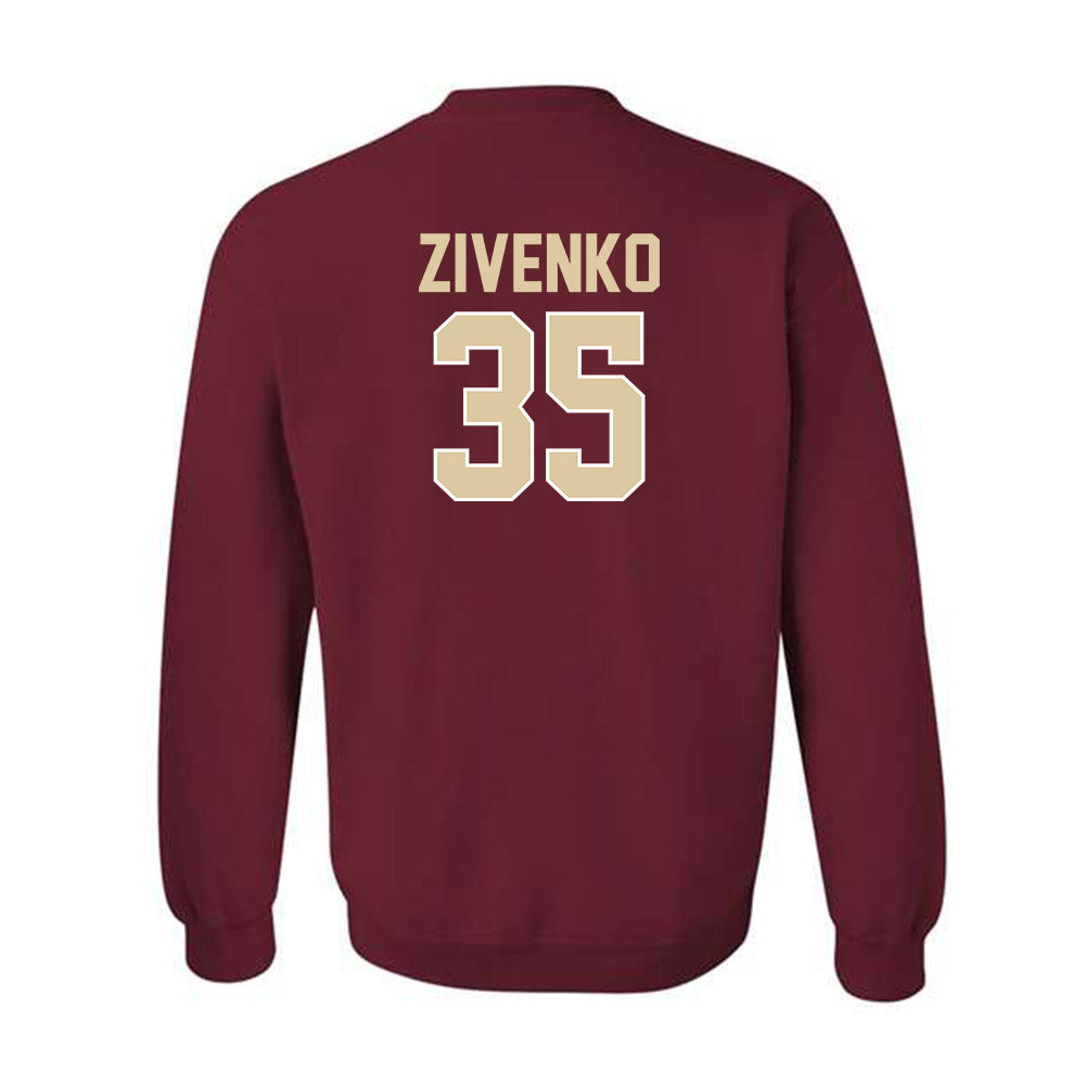 Boston College - NCAA Football : Ivan Zivenko - Crewneck Sweatshirt