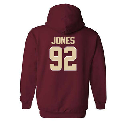 Boston College - NCAA Football : Caleb Jones - Hooded Sweatshirt Classic Shersey