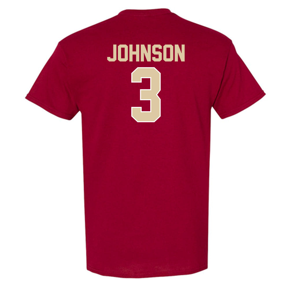 Boston College - NCAA Football : Khari Johnson - T-Shirt