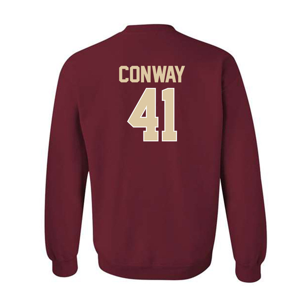 Boston College - NCAA Football : Liam Conway - Crewneck Sweatshirt