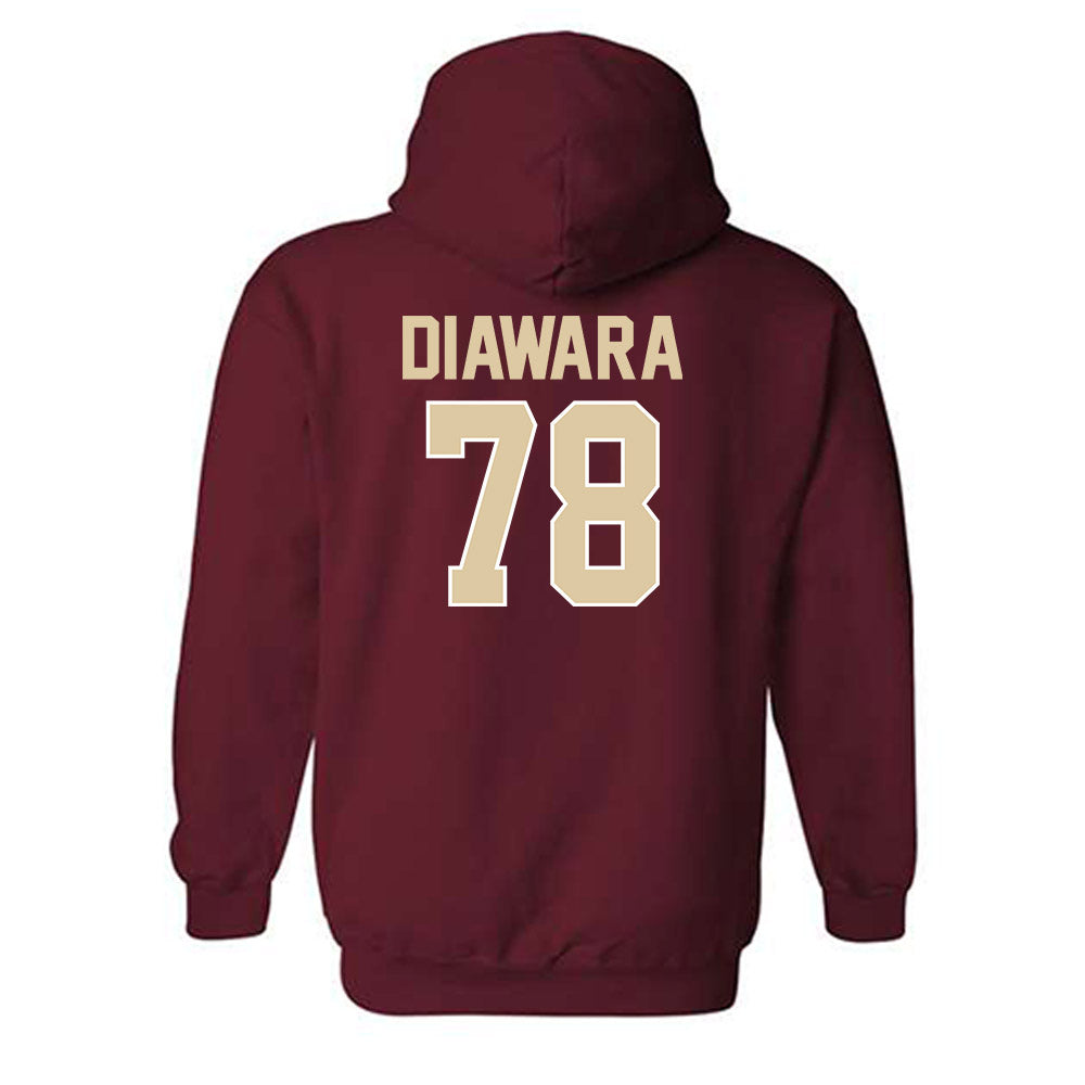 Boston College - NCAA Football : Souleye Diawara - Hooded Sweatshirt