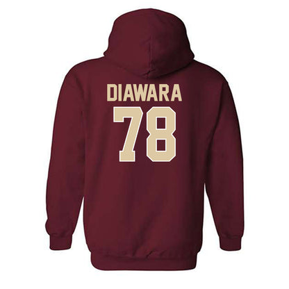 Boston College - NCAA Football : Souleye Diawara - Hooded Sweatshirt