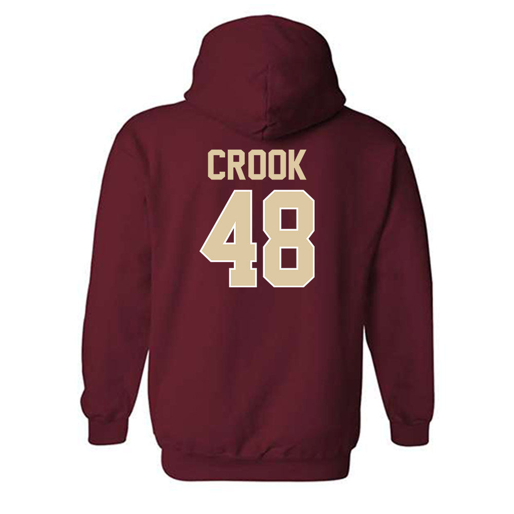 Boston College - NCAA Football : Cooper Crook - Hooded Sweatshirt