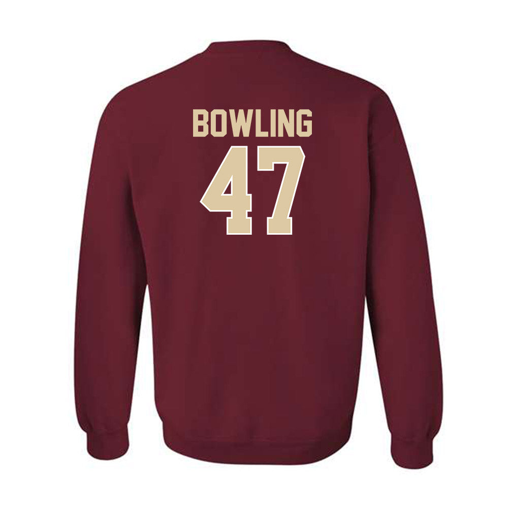 Boston College - NCAA Football : Caden Bowling - Crewneck Sweatshirt