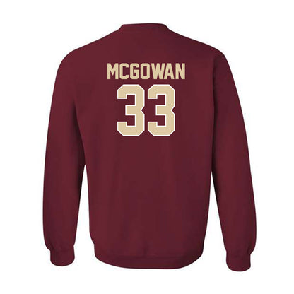 Boston College - NCAA Football : Owen McGowan - Crewneck Sweatshirt