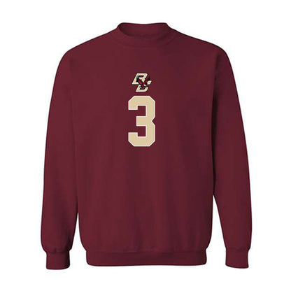 Boston College - NCAA Football : Khari Johnson - Crewneck Sweatshirt