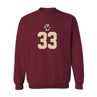 Boston College - NCAA Football : Owen McGowan - Crewneck Sweatshirt