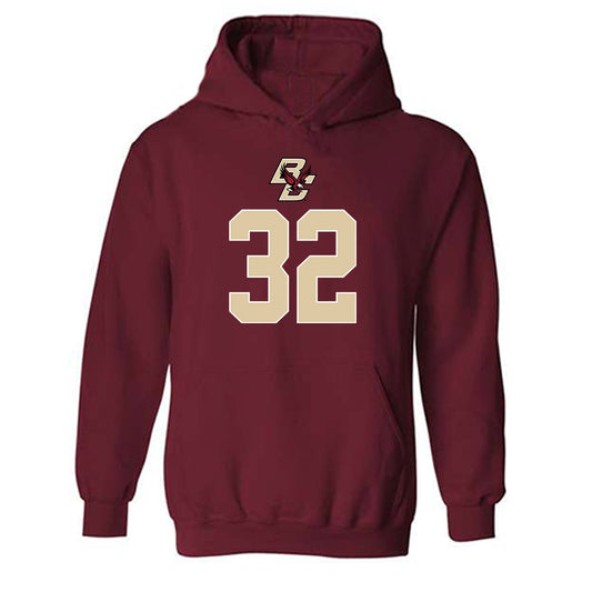 Boston College - NCAA Football : Charlie Comella - Hooded Sweatshirt