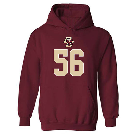 Boston College - NCAA Football : Eryx Daugherty - Hooded Sweatshirt