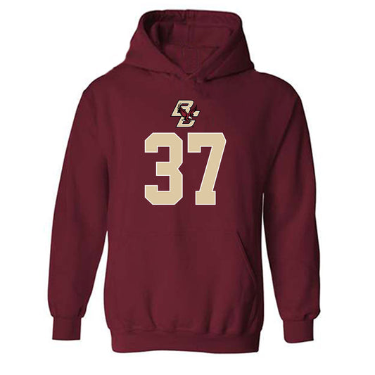 Boston College - NCAA Football : Zach Schnorrbusch - Hooded Sweatshirt