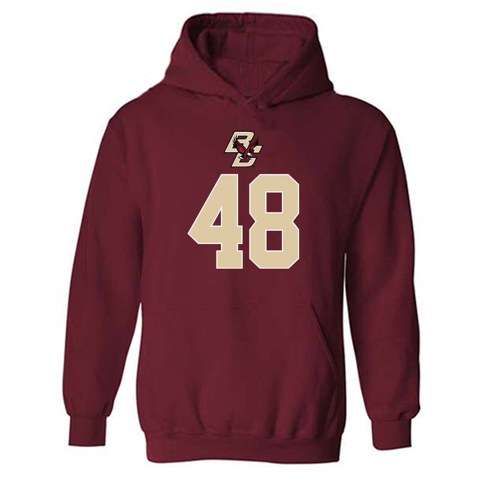 Boston College - NCAA Football : Cooper Crook - Hooded Sweatshirt