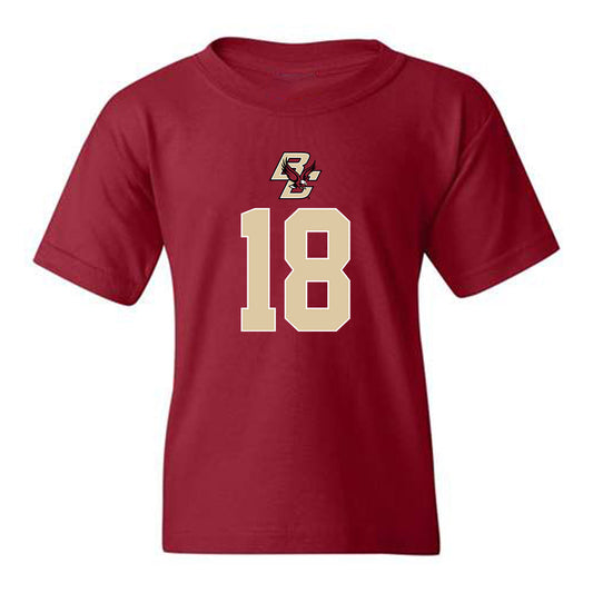 Boston College - NCAA Football : Peter Delaportas - Youth T-Shirt