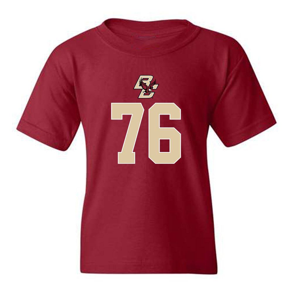 Boston College - NCAA Football : Tanner Chlupsa - Youth T-Shirt