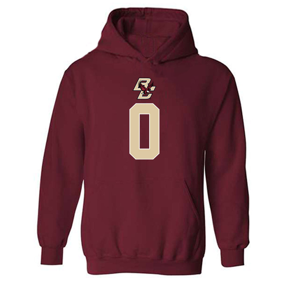 Boston College - NCAA Football : Treshaun Ward - Sports Shersey Hooded Sweatshirt