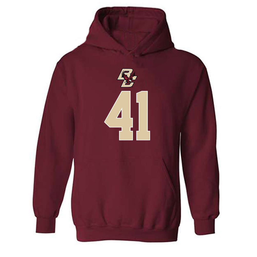 Boston College - NCAA Football : Liam Conway - Hooded Sweatshirt