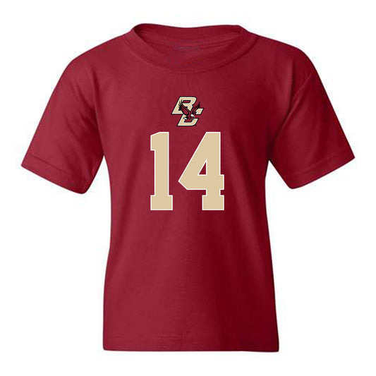 Boston College - NCAA Football : Grayson James - Youth T-Shirt