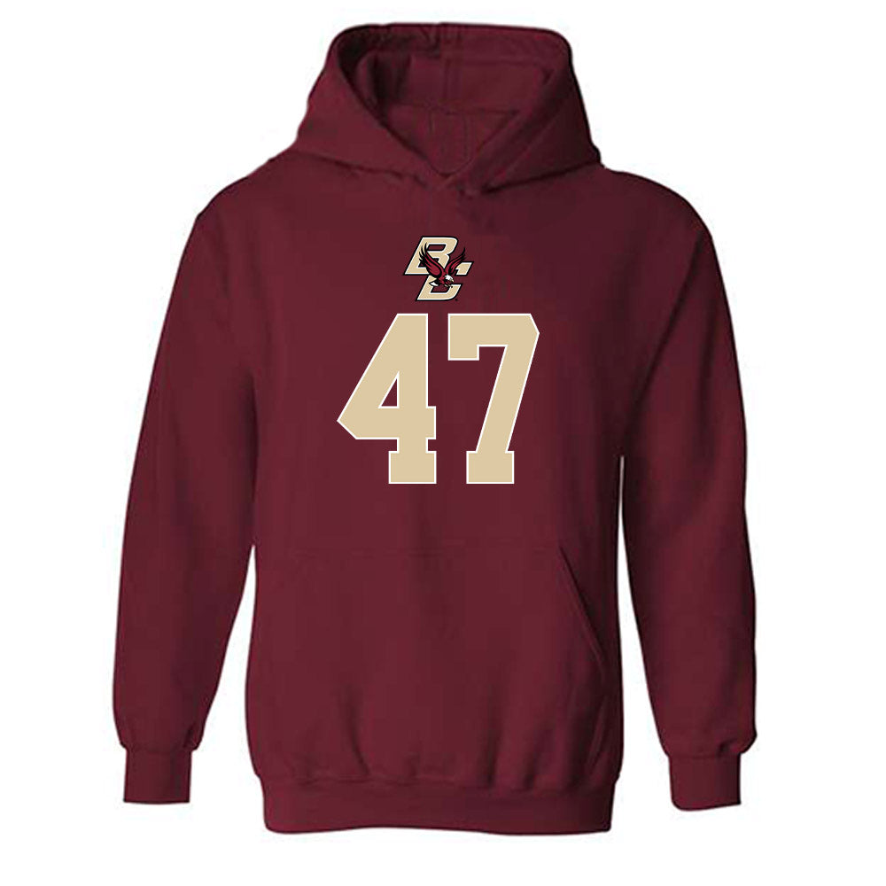 Boston College - NCAA Football : Caden Bowling - Hooded Sweatshirt