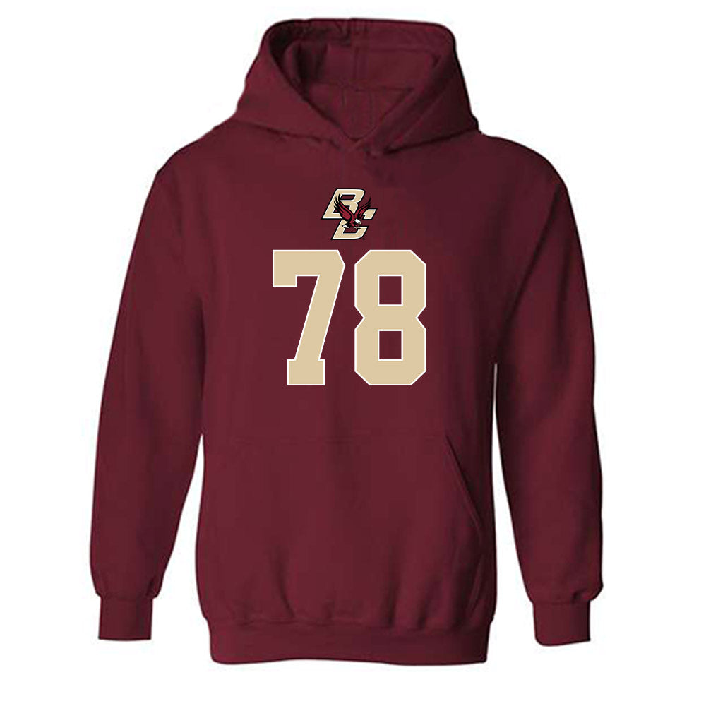 Boston College - NCAA Football : Souleye Diawara - Hooded Sweatshirt