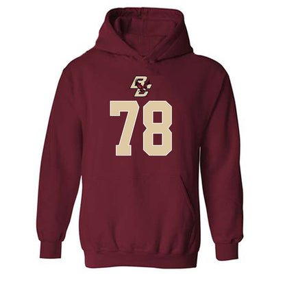 Boston College - NCAA Football : Souleye Diawara - Hooded Sweatshirt