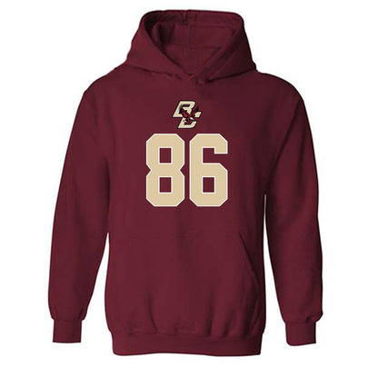 Boston College - NCAA Football : Danny Edgehille - Sports Shersey Hooded Sweatshirt