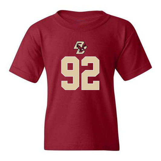 Boston College - NCAA Football : Caleb Jones - Youth T-Shirt Classic Shersey