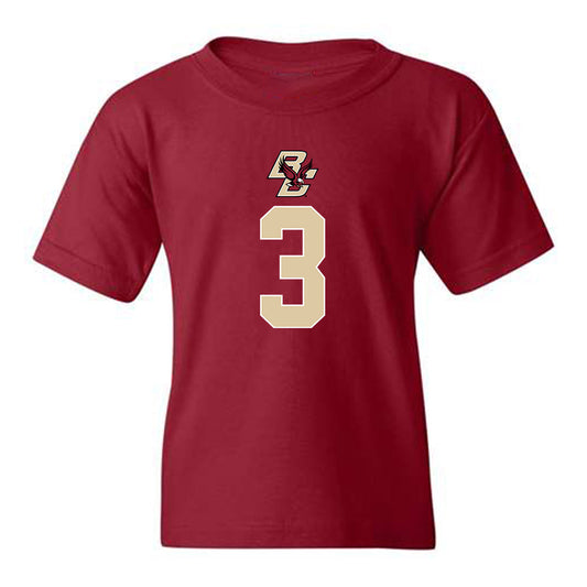 Boston College - NCAA Football : Khari Johnson - Youth T-Shirt