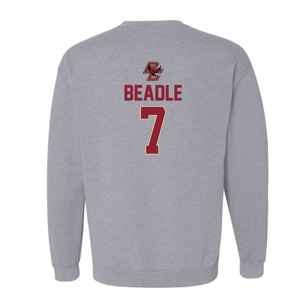 Boston College - NCAA Men's Basketball : Joshua Beadle - Crewneck Sweatshirt