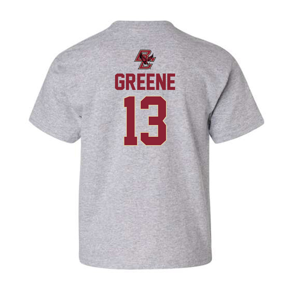 Boston College - NCAA Women's Basketball : Tatum Greene - Classic Shersey Youth T-Shirt