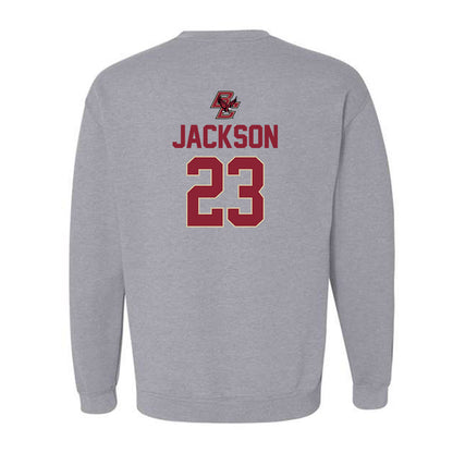 Boston College - NCAA Women's Basketball : Kennedi Jackson - Classic Shersey Crewneck Sweatshirt-1