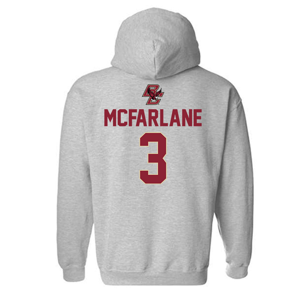 Boston College - NCAA Men's Basketball : Roger McFarlane - Classic Shersey Hooded Sweatshirt