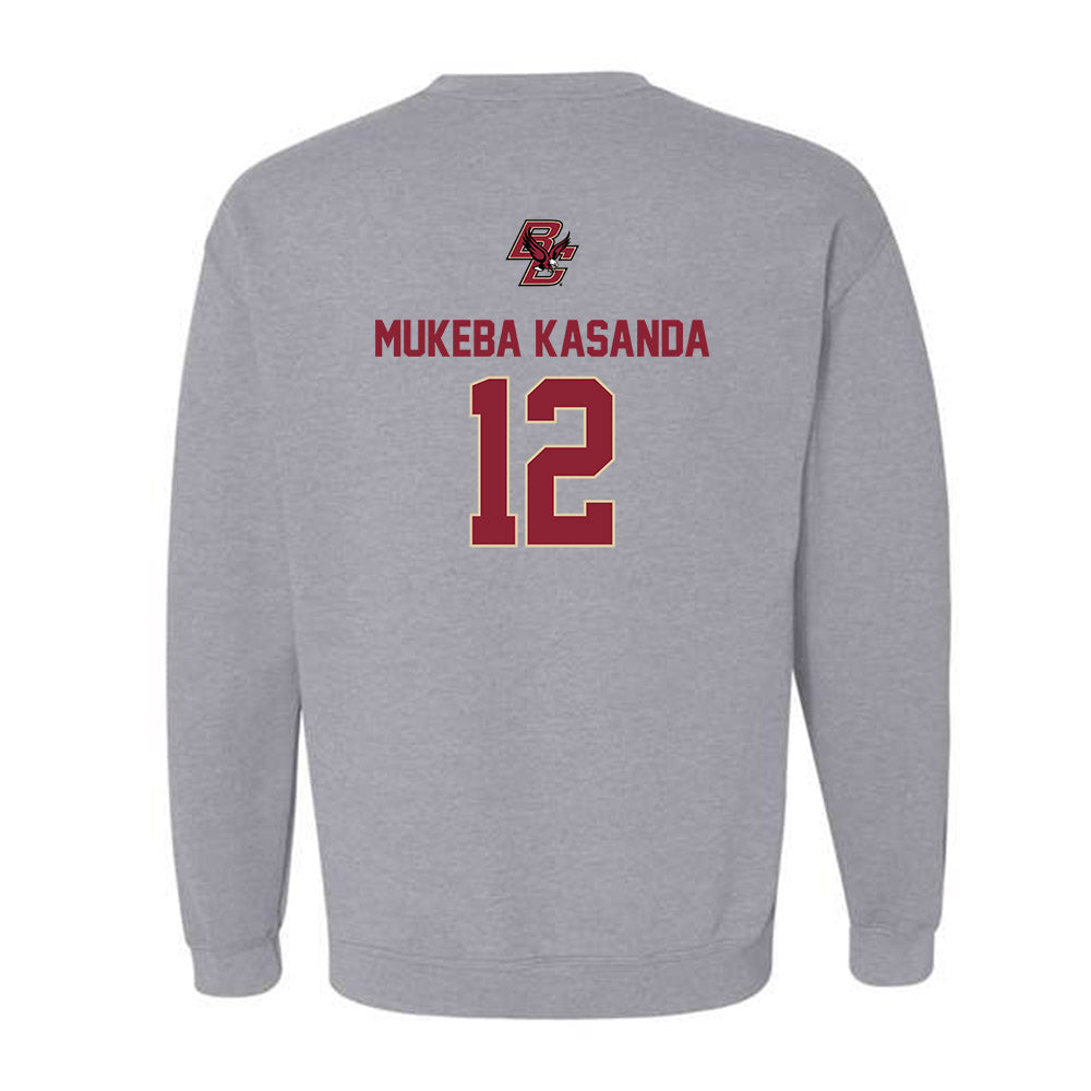 Boston College - NCAA Women's Basketball : Deborah Mukeba Kasanda - Classic Shersey Crewneck Sweatshirt