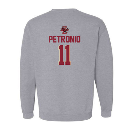 Boston College - NCAA Men's Basketball : Nick Petronio - Crewneck Sweatshirt