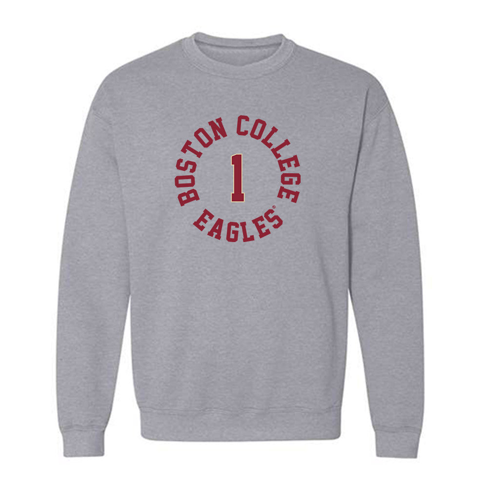 Boston College - NCAA Men's Basketball : Dion Brown - Classic Shersey Crewneck Sweatshirt-0