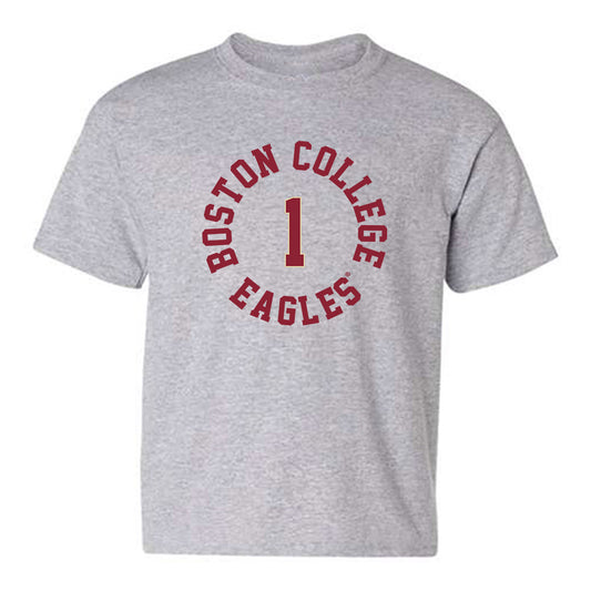 Boston College - NCAA Men's Basketball : Dion Brown - Classic Shersey Youth T-Shirt-0