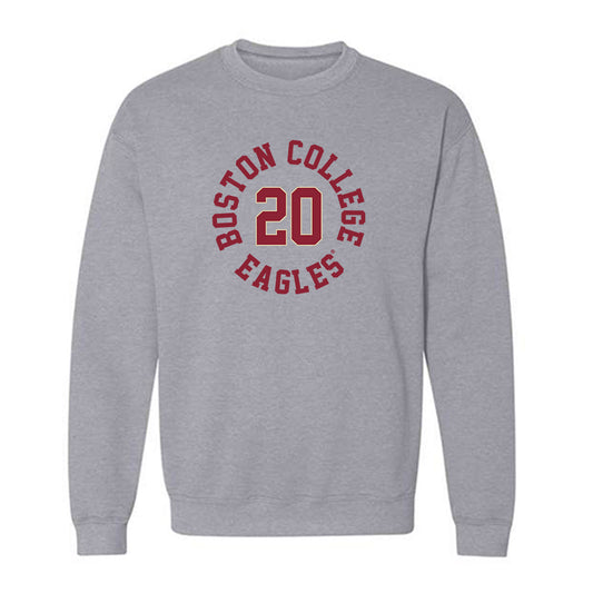 Boston College - NCAA Men's Basketball : Ethan Soares - Crewneck Sweatshirt